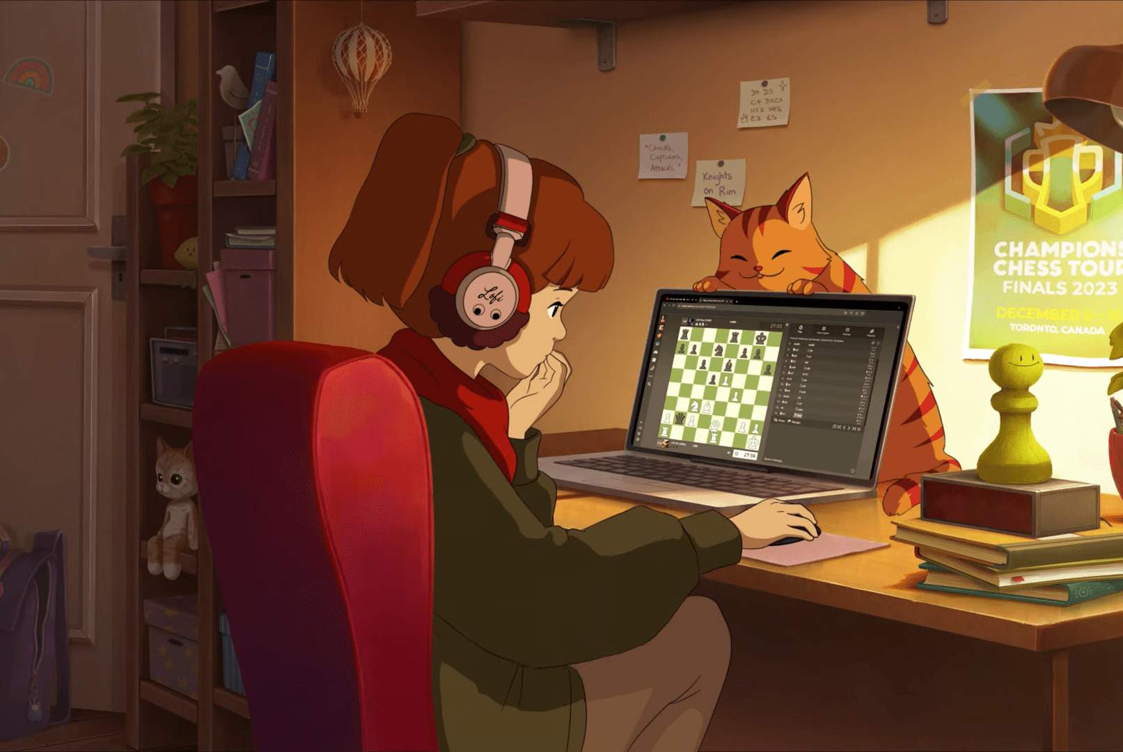 Lofi Girl now has chill beats to play chess to